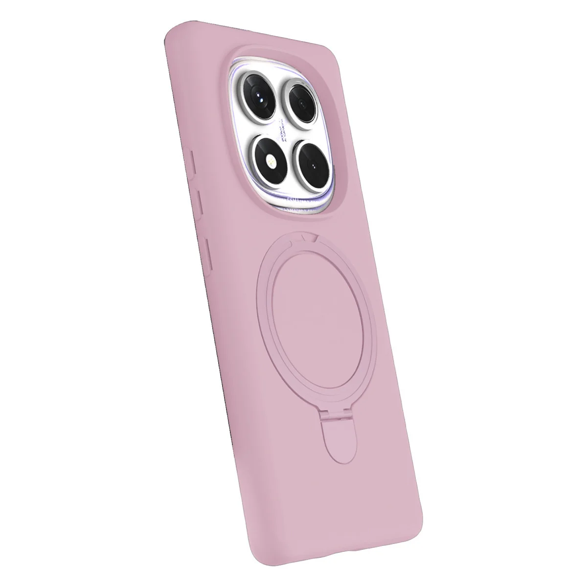 Redmi Note 14 Pro 4G Regal Magsafe Standlı Kapak - Açık Pembe