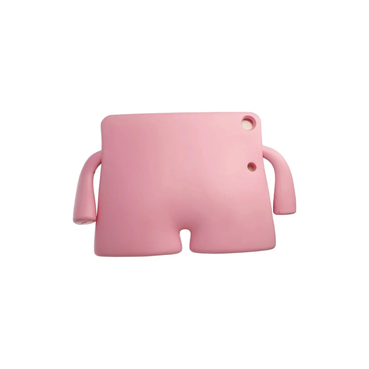 iPad Pro 13 (2024) Karakter Tablet Silikon - Açık Pembe