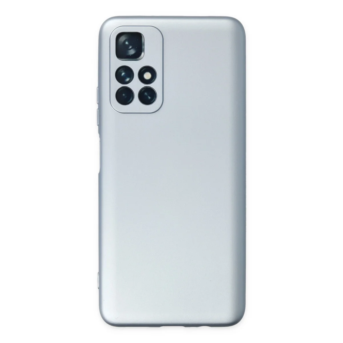 Redmi Note 11T Kılıf Nano içi Kadife Silikon - Sky Blue