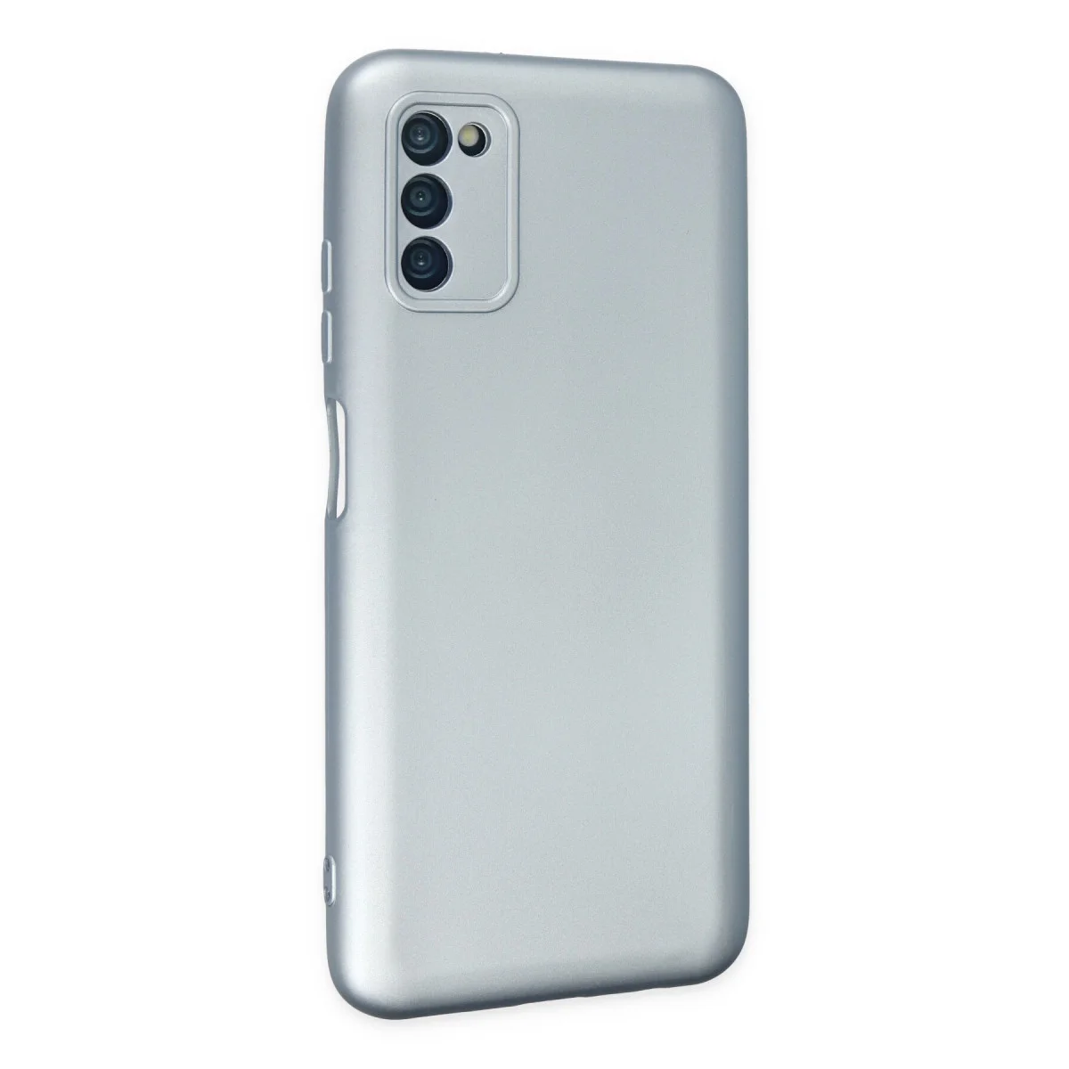 Galaxy A03S Kılıf Nano içi Kadife Silikon - Sky Blue