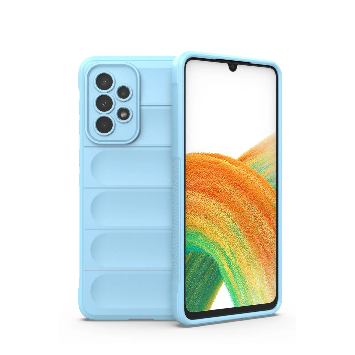 Galaxy A33 5G Kılıf Optimum Silikon - Sky Blue
