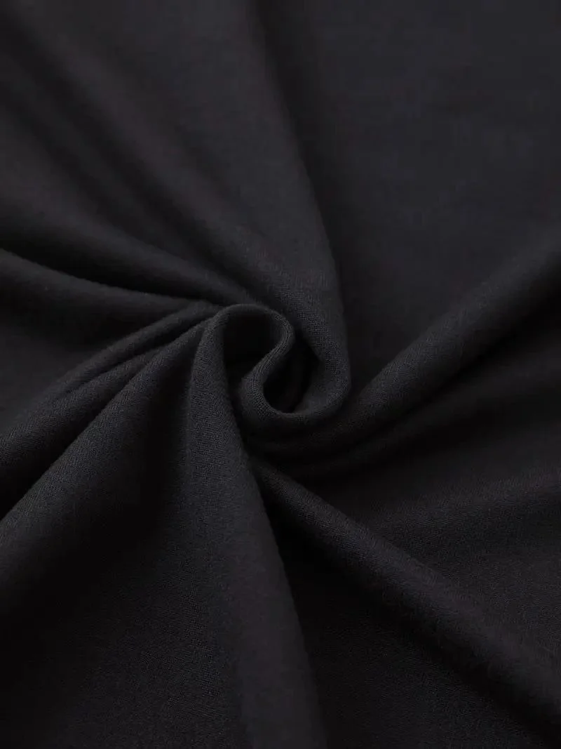 Kadın Kısa Kol Yazlık Tişört Bisiklet Yaka Baskılı Oversize T-Shirt - Siyah