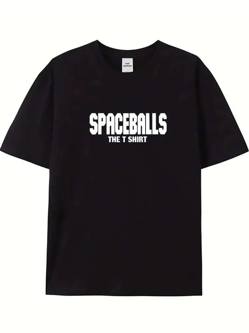 Erkek Baskılı T-Shirt Kısa Kol Bisiklet Yaka Regular Fit Rahat Kalıp Tişört - Siyah