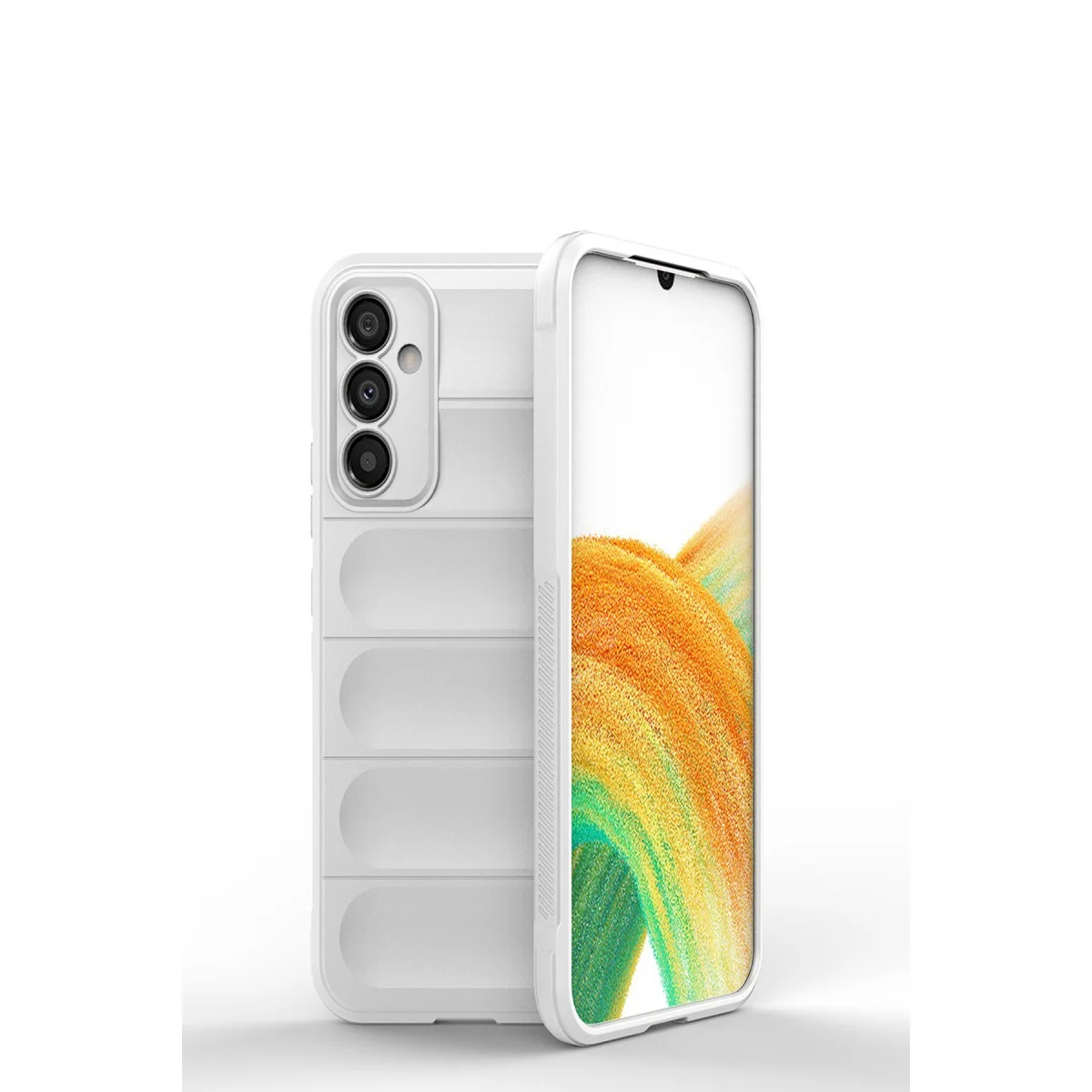Galaxy A25 5G Kılıf Optimum Silikon - Krem