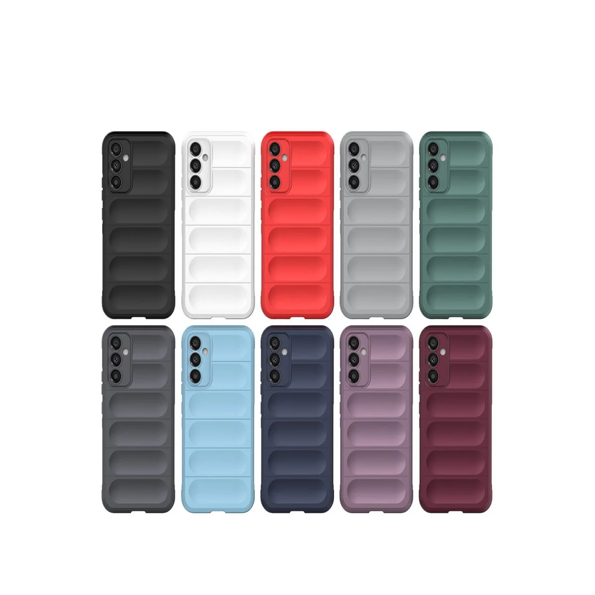 Galaxy A05S Kılıf Optimum Silikon - Krem