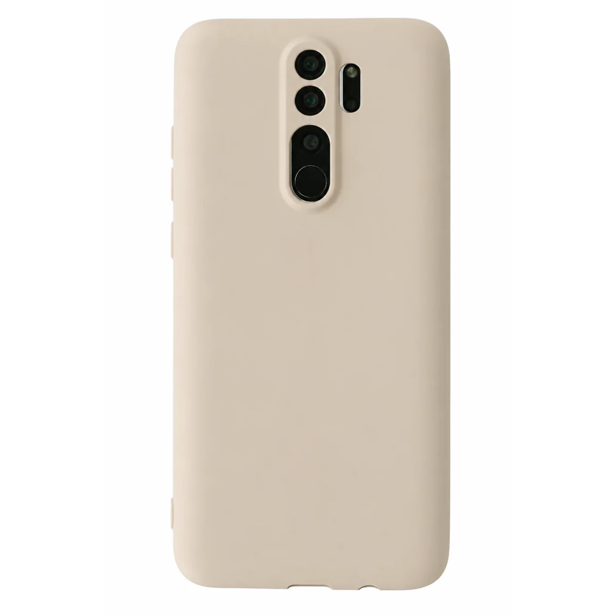 Redmi Note 8 Pro Kılıf First Silikon - Krem
