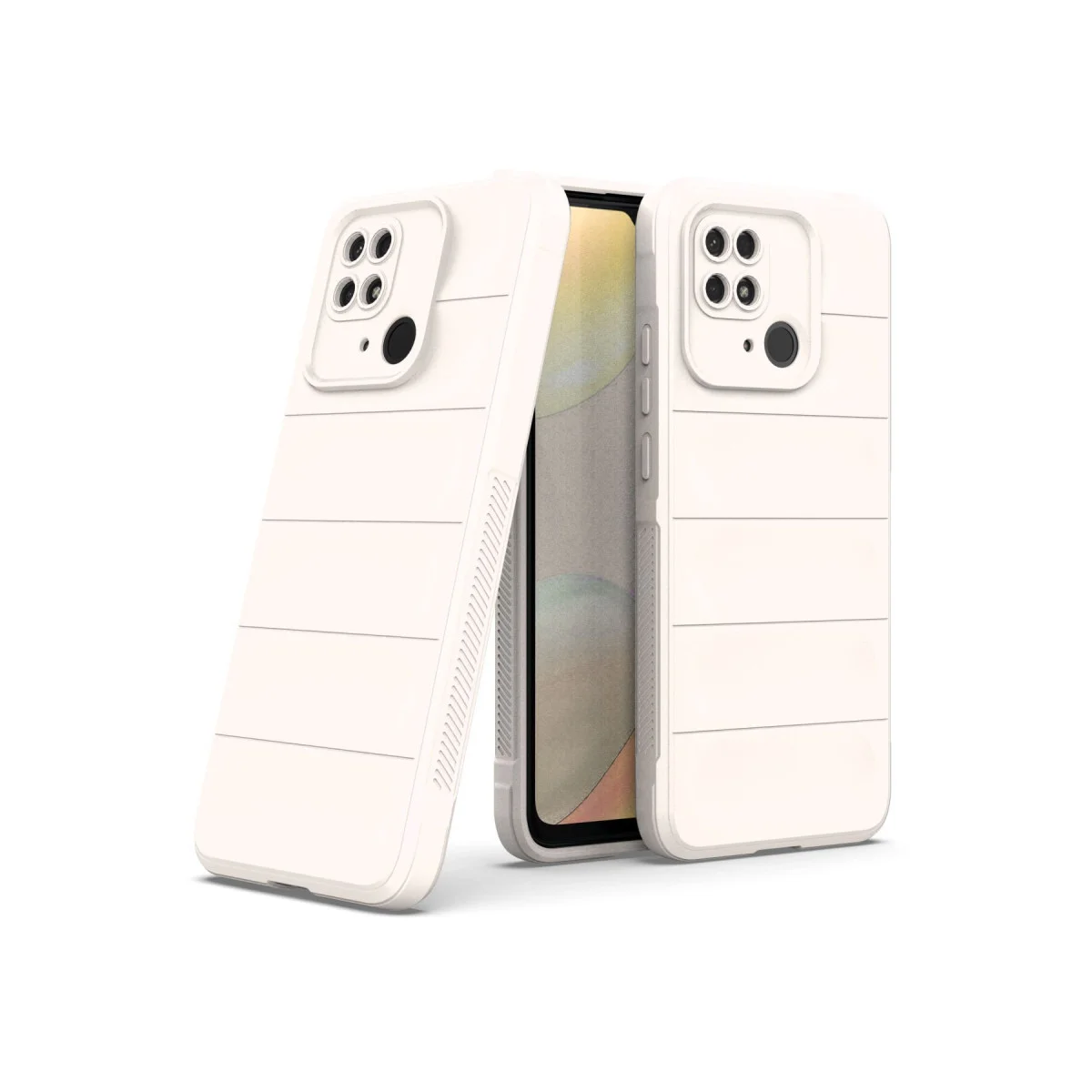 Redmi 10C Kılıf Optimum Silikon - Krem