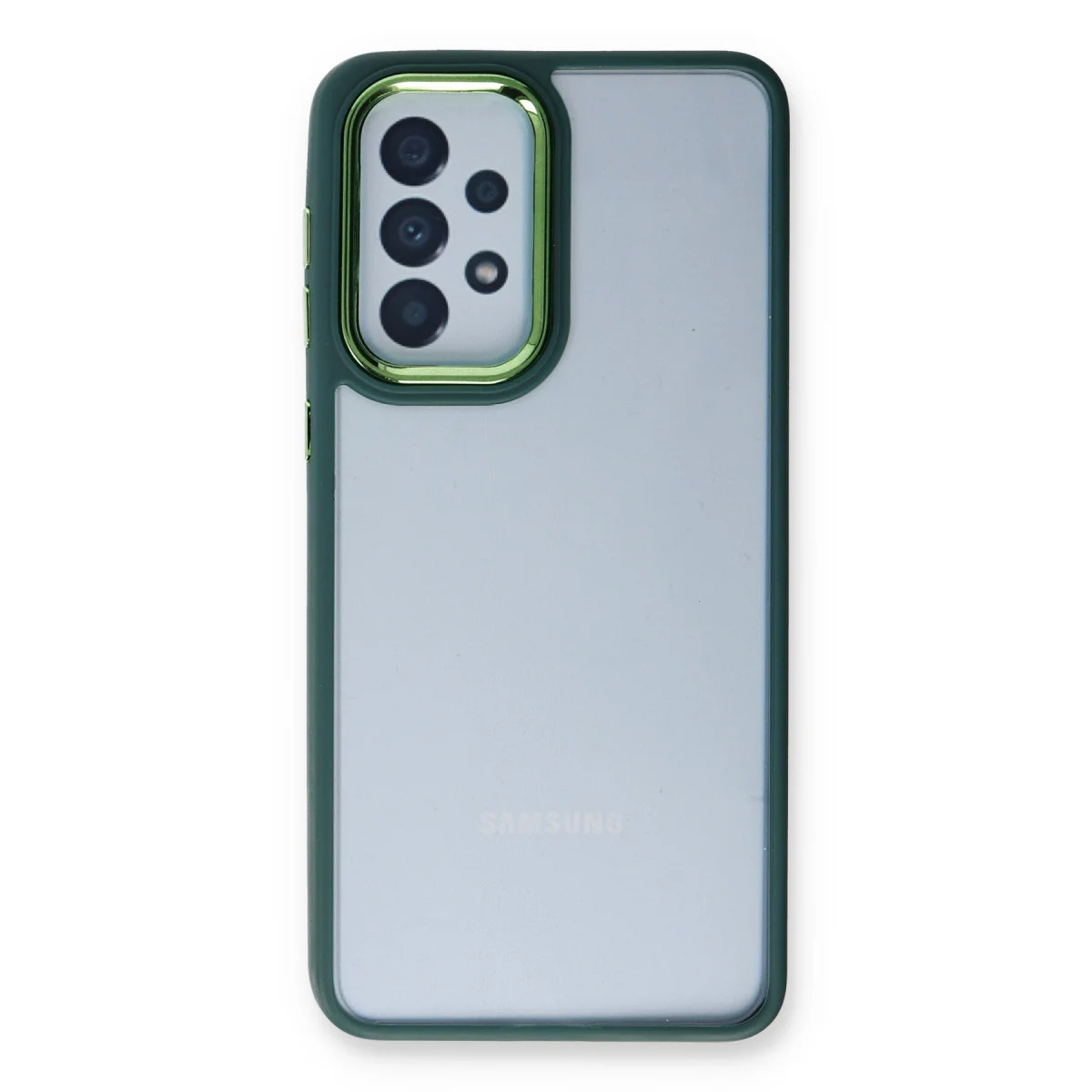 Galaxy A73 5G Kılıf Dora Kapak - Haki Yeşil