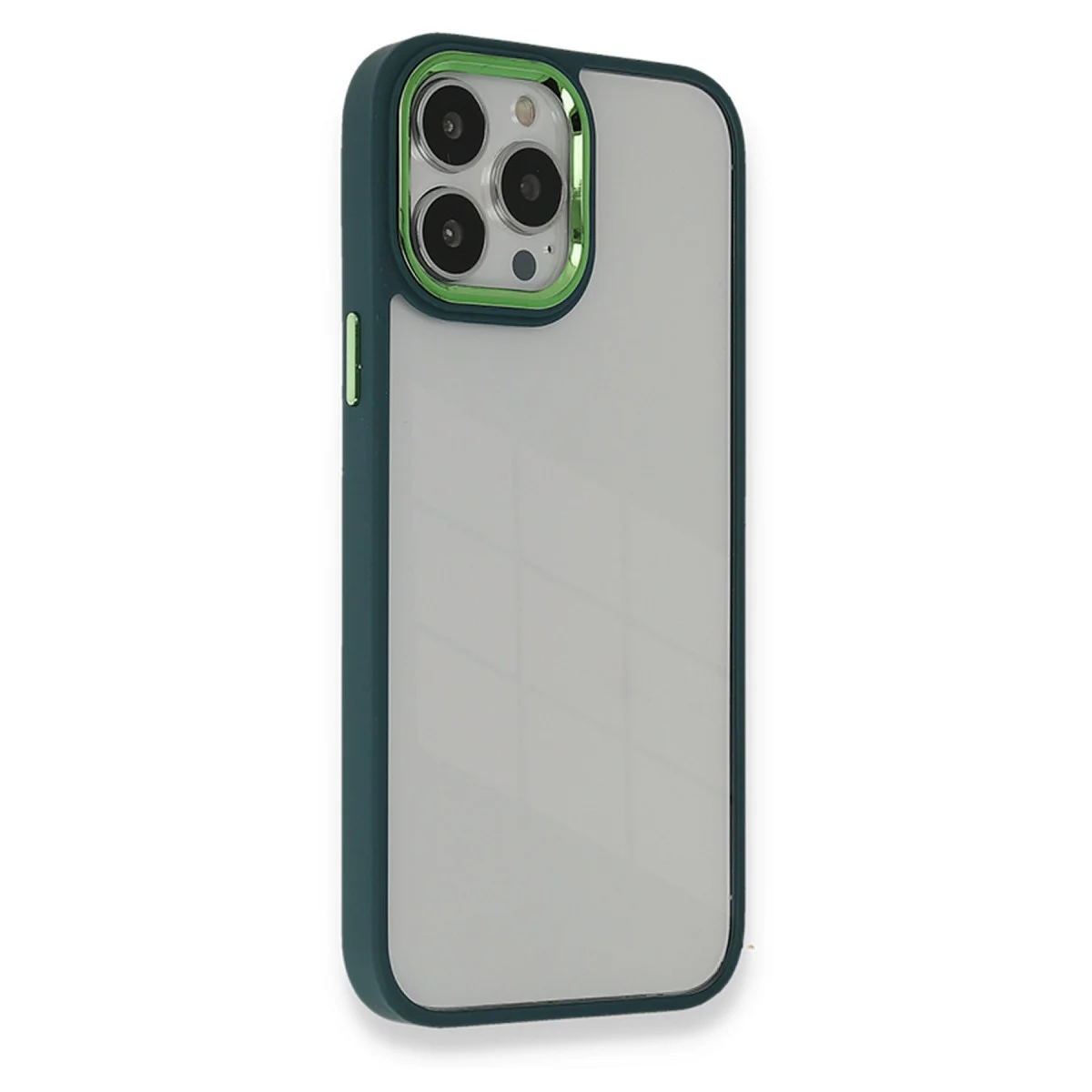 iPhone 14 Pro Kılıf Dora Kapak - Haki Yeşil