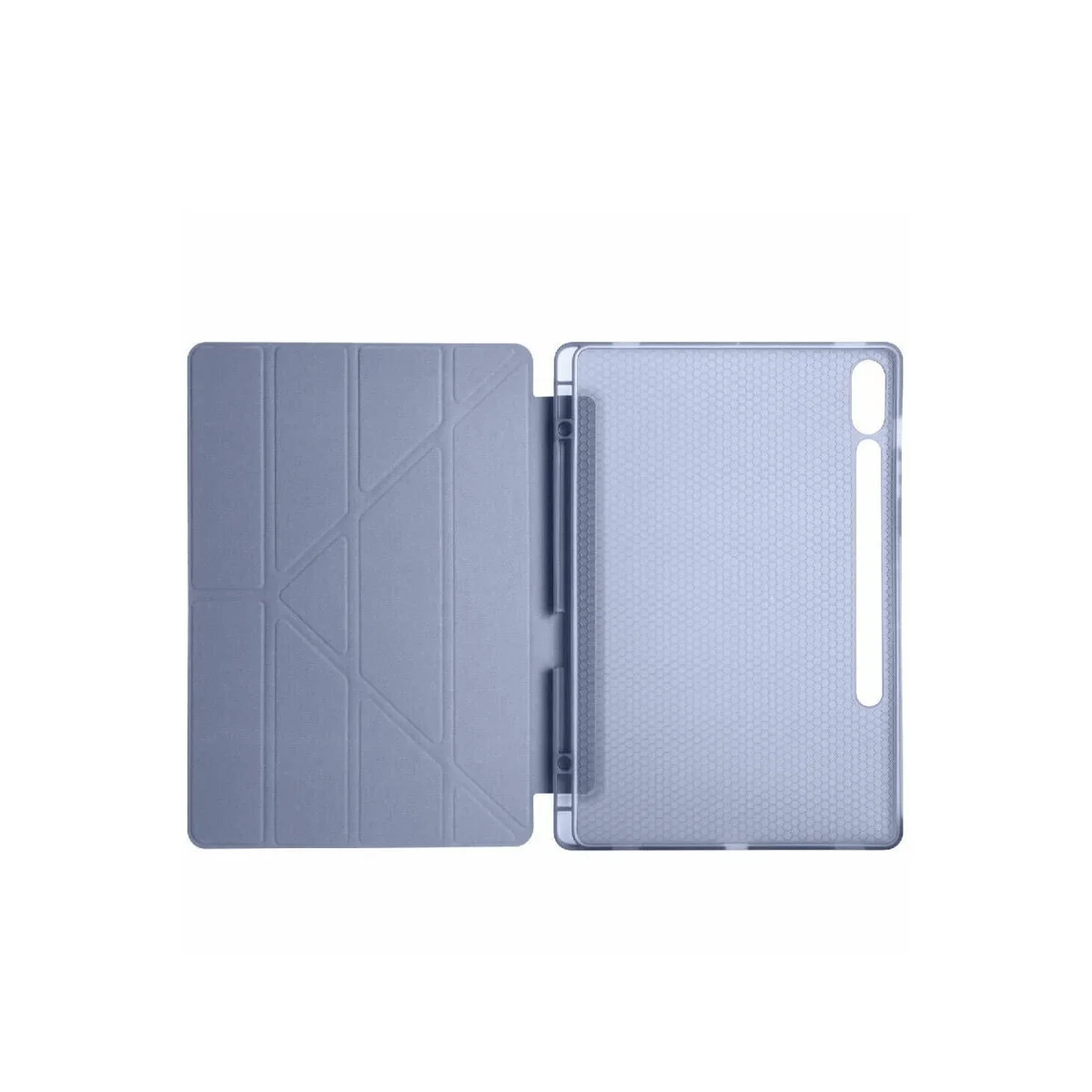 Galaxy X610 Tab S9 FE Plus 12.4 Kılıf Kalemlikli Mars Tablet Kılıfı - Lavender