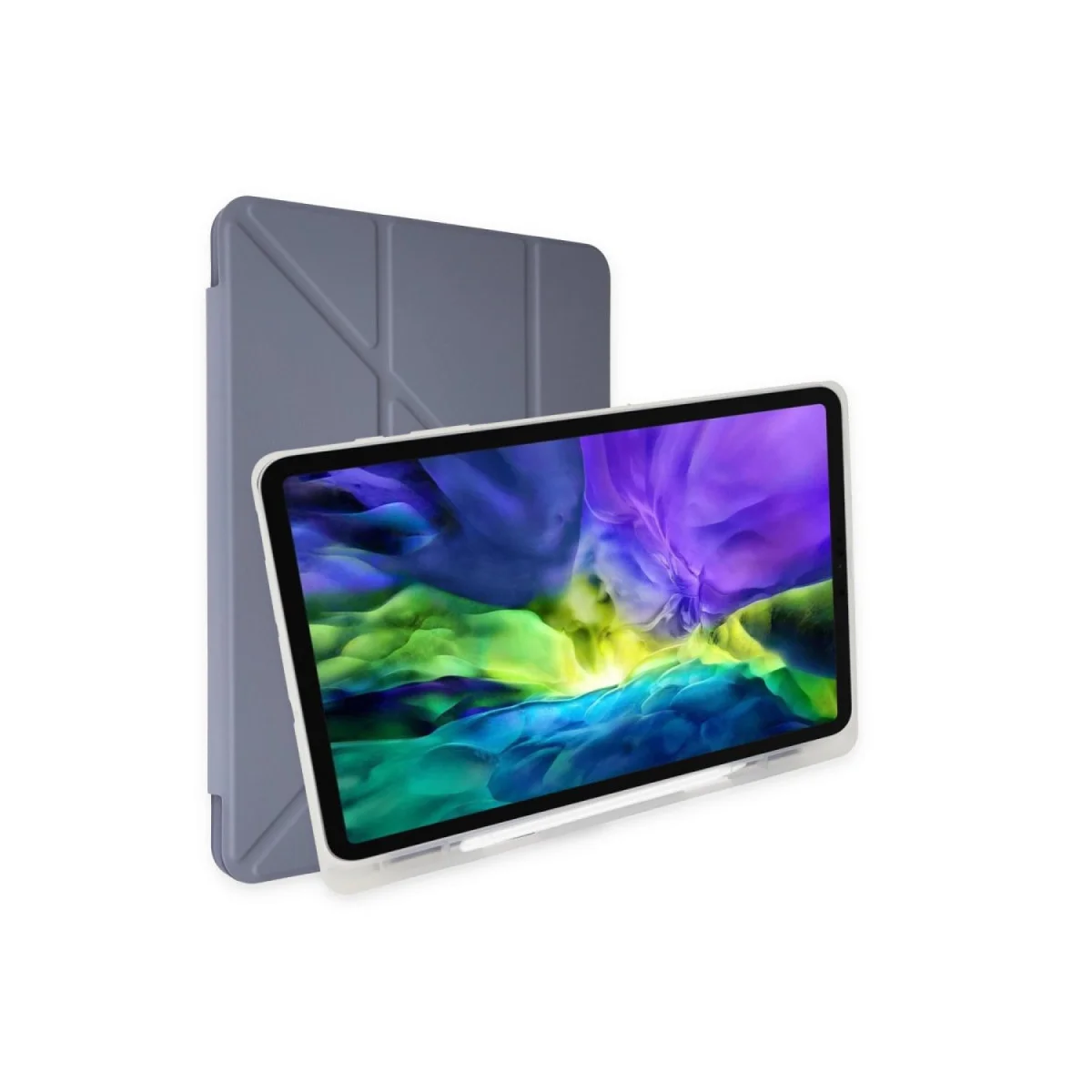MatePad SE Kılıf Kalemlikli Mars Tablet Kılıfı - Lavender