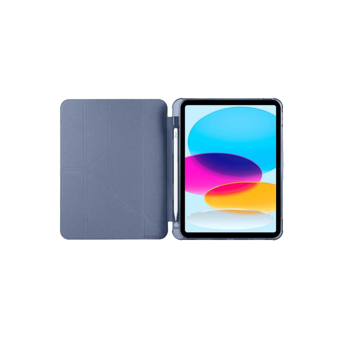 iPad 2022 10.9 (10.nesil) Kılıf Kalemlikli Mars Tablet Kılıfı - Lavender