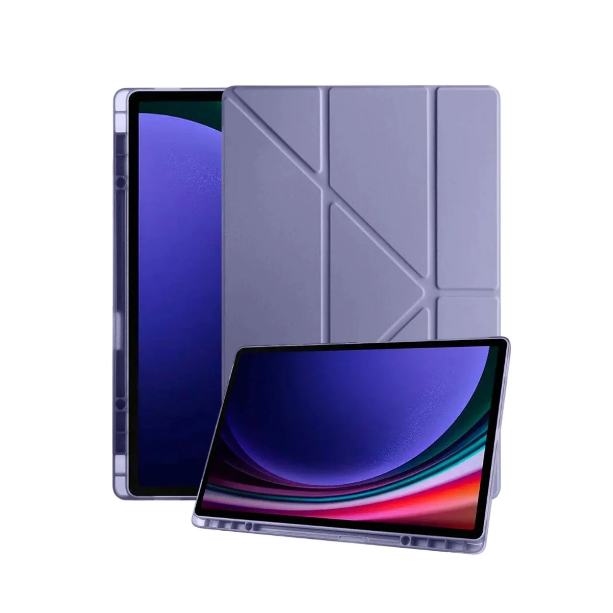 Galaxy X730 Tab S11 Kalemlikli Mars Tablet Kılıfı - Lavender
