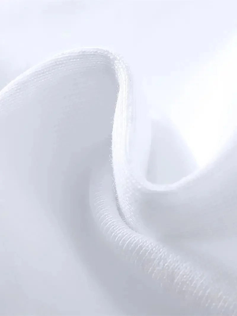 Erkek Baskılı Tişört Kısa Kol Bisiklet Yaka Oversize T-Shirt - Beyaz