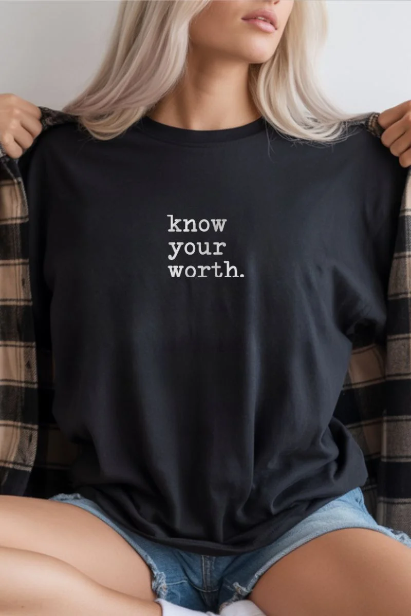 Unisex Oversize 24/1  Süprem Kumaş Penye Baskılı Tişört Pamuklu Ribanalı Bisiklet Yaka Kısa Kollu