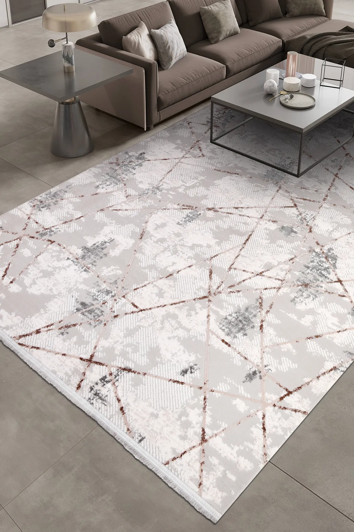 YoudayHomeCollection FİLORA Model Halı 80X80