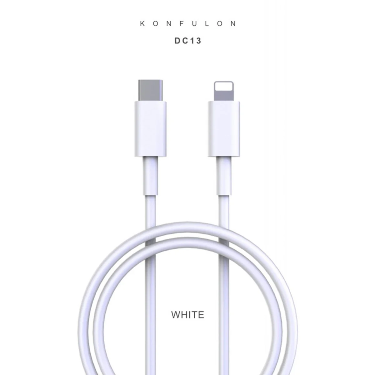 DC13 1M 20W Type-C to Lightning Kablo iphone Uyumlu