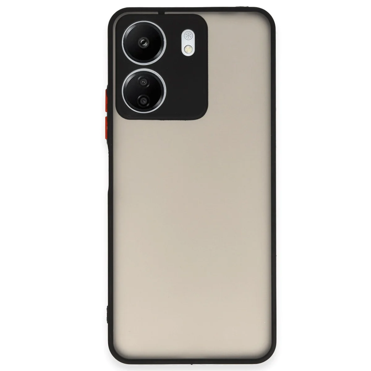 Redmi 13C Kılıf Montreal Silikon Kapak - Siyah