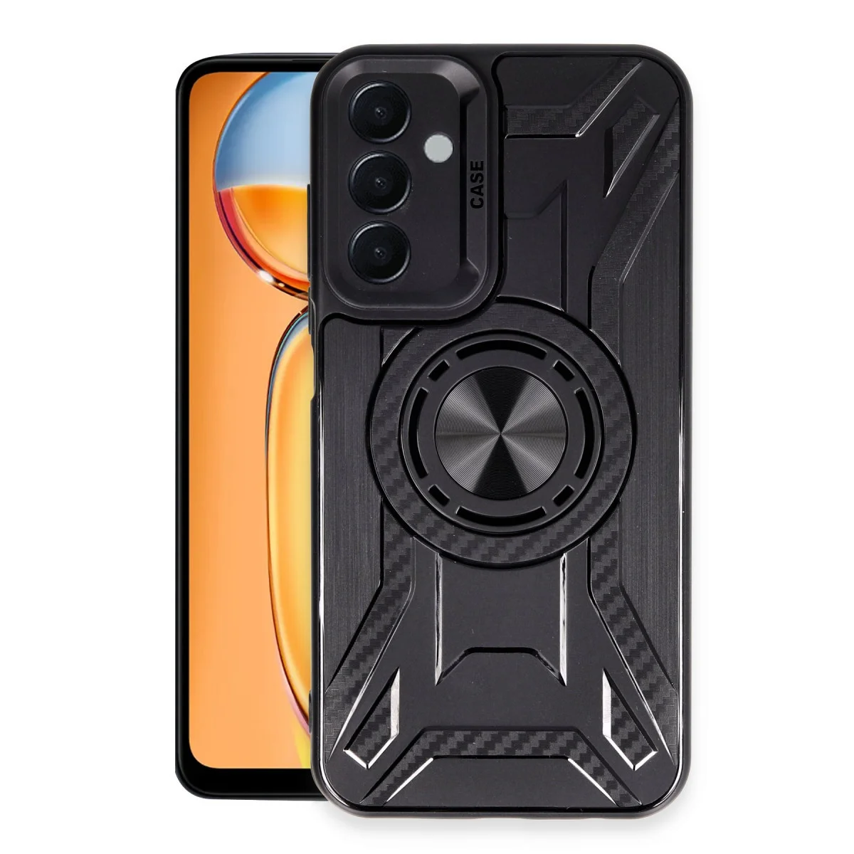 Galaxy A25 5G Kılıf Lincoln Silikon - Siyah
