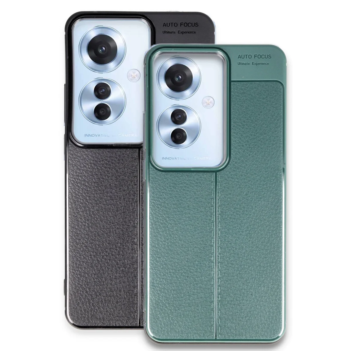 Reno 11F Kılıf Auto Focus Kapak - Siyah