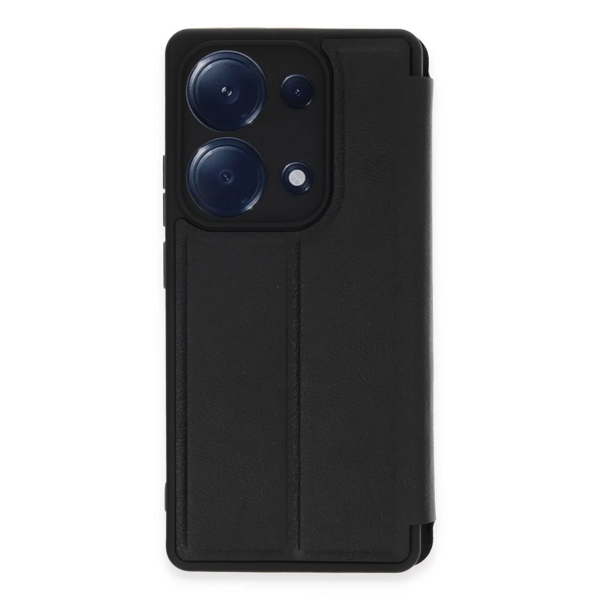 Redmi Note 13 Pro 4G Kılıf Flip Cover - Siyah