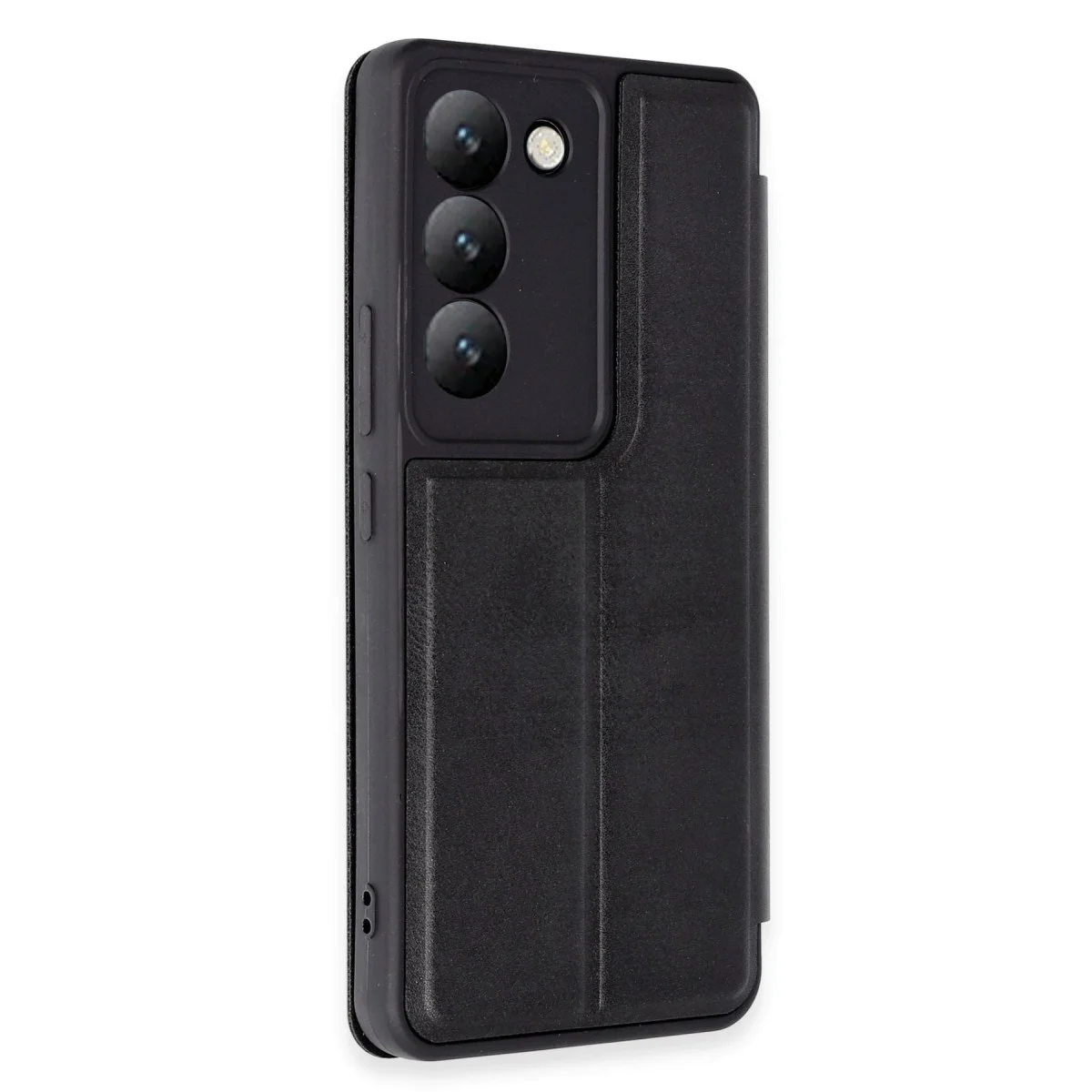 V30 Lite 4G Kılıf Flip Cover - Siyah