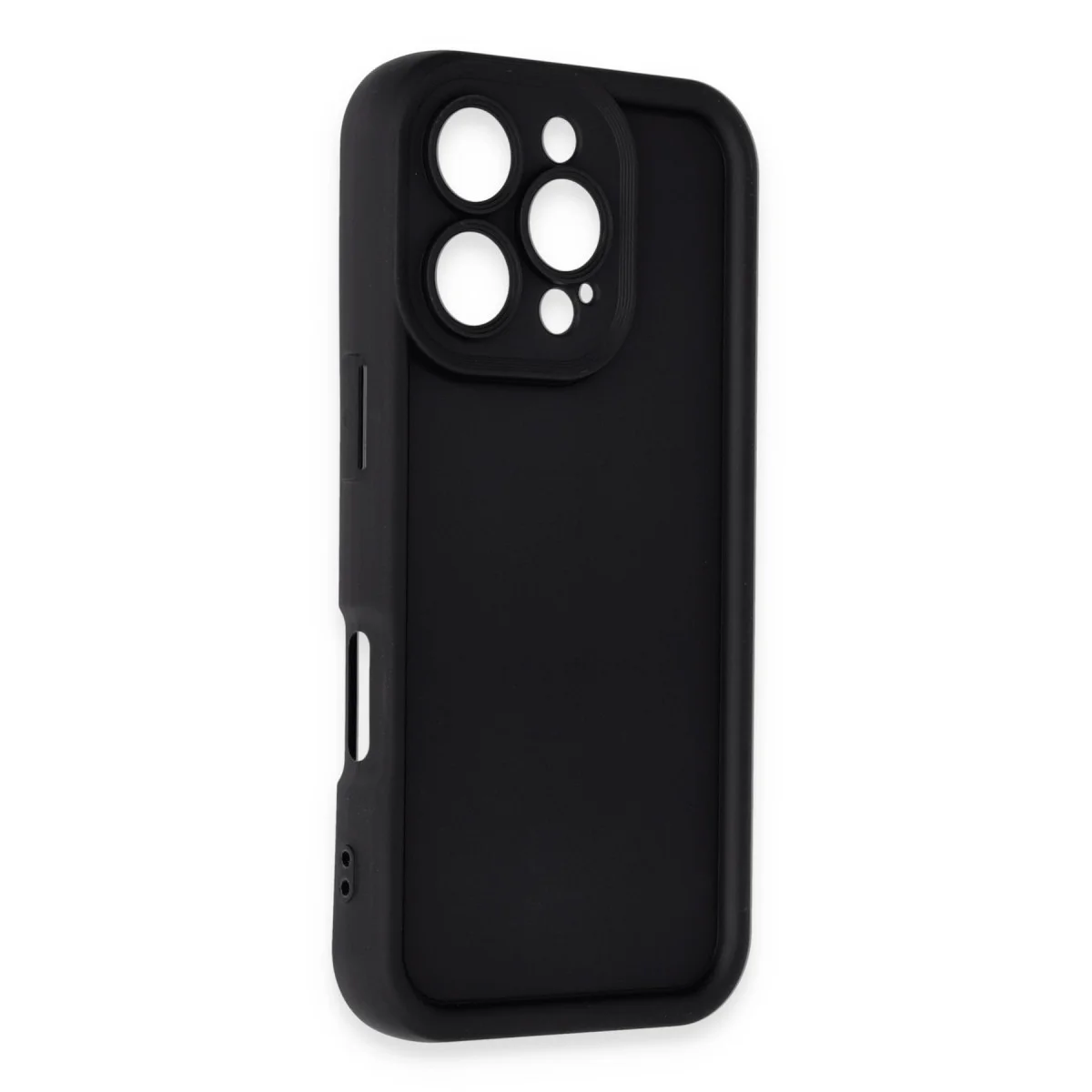 iPhone 16 Pro Max Kılıf Viera Silikon - Siyah