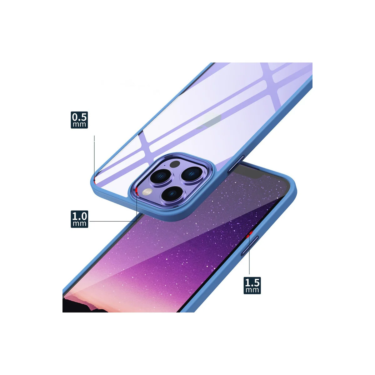 iPhone 13 Pro Max Kılıf Power Silikon - Siyah