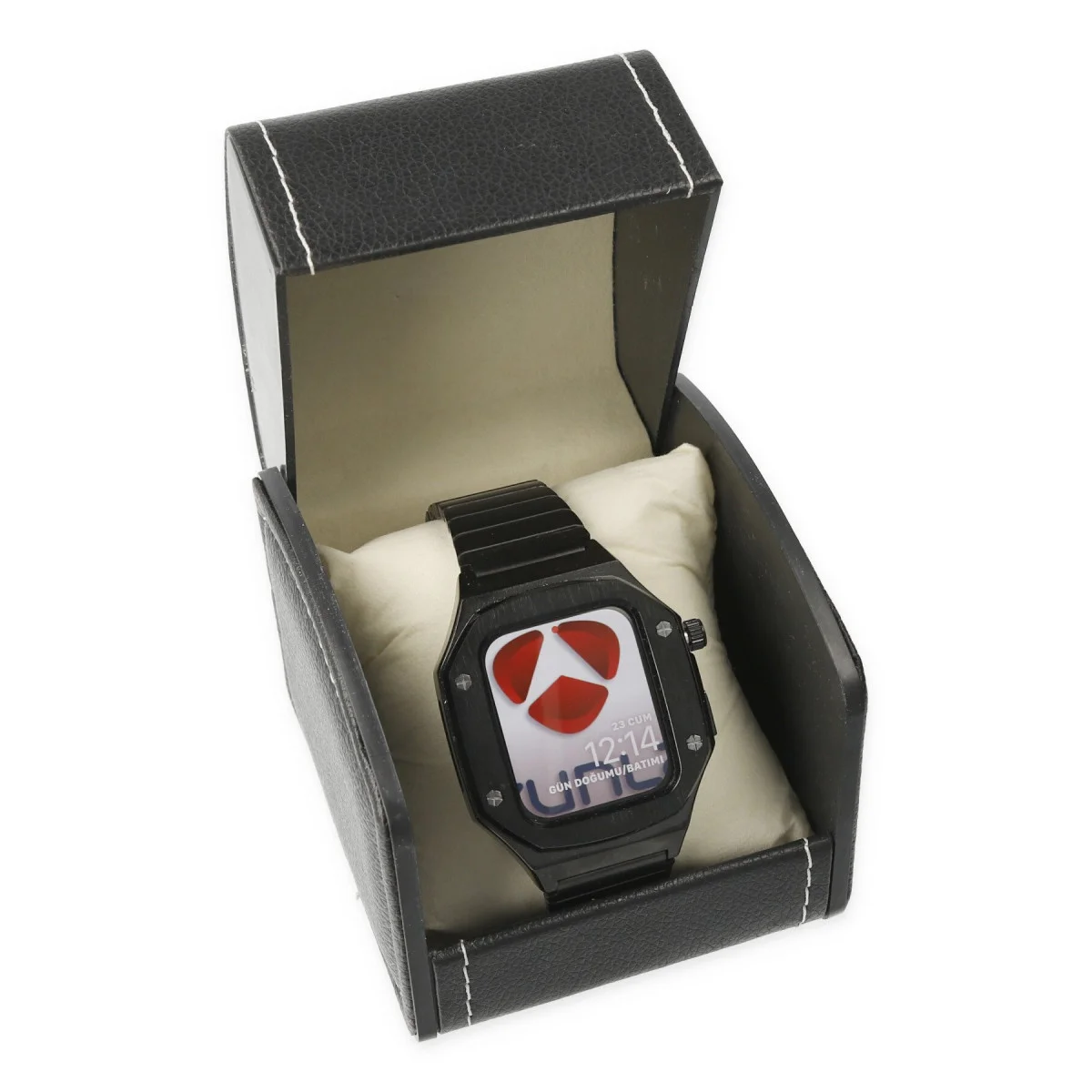 Watch 44mm KR409 Metal Kordon - Siyah