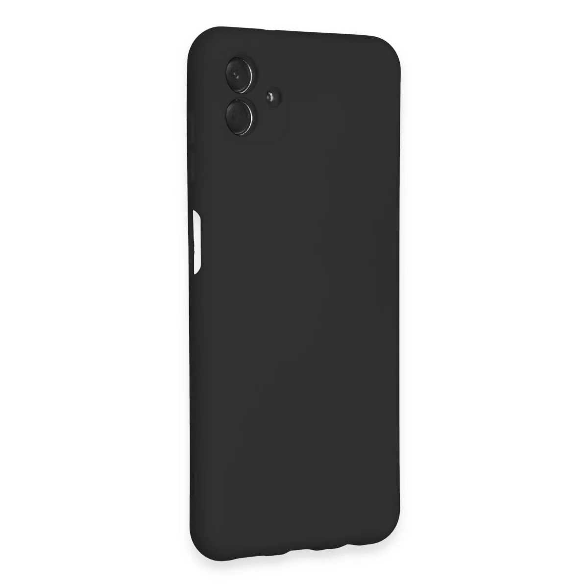 Galaxy A04E Kılıf Nano içi Kadife Silikon - Siyah