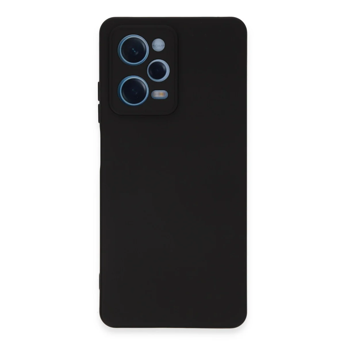 Redmi Note 12 Pro 5G Kılıf Nano içi Kadife Silikon - Siyah