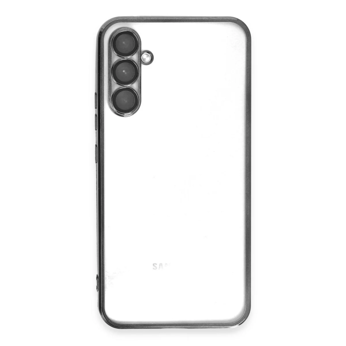 Galaxy A54 5G Kılıf Razer Lensli Silikon - Siyah