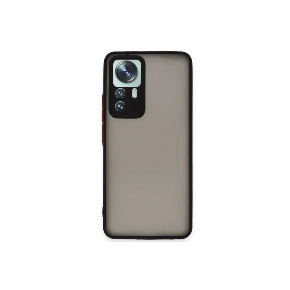 Mi 12T Pro Kılıf Montreal Silikon Kapak - Siyah