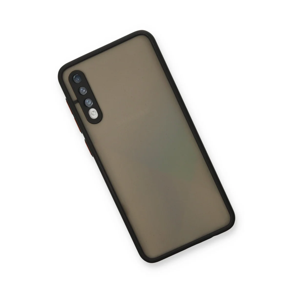 Galaxy A30S Kılıf Montreal Silikon Kapak - Siyah