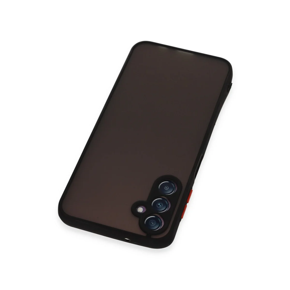 Galaxy A24 4G Kılıf Montreal Silikon Kapak - Siyah