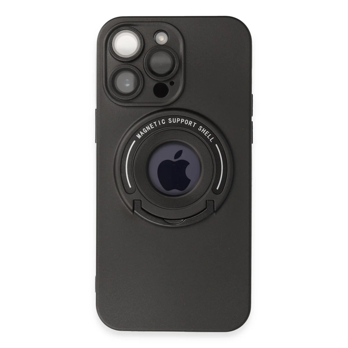 iPhone 13 Pro Max Kılıf Lukka Magneticsafe Kapak - Siyah