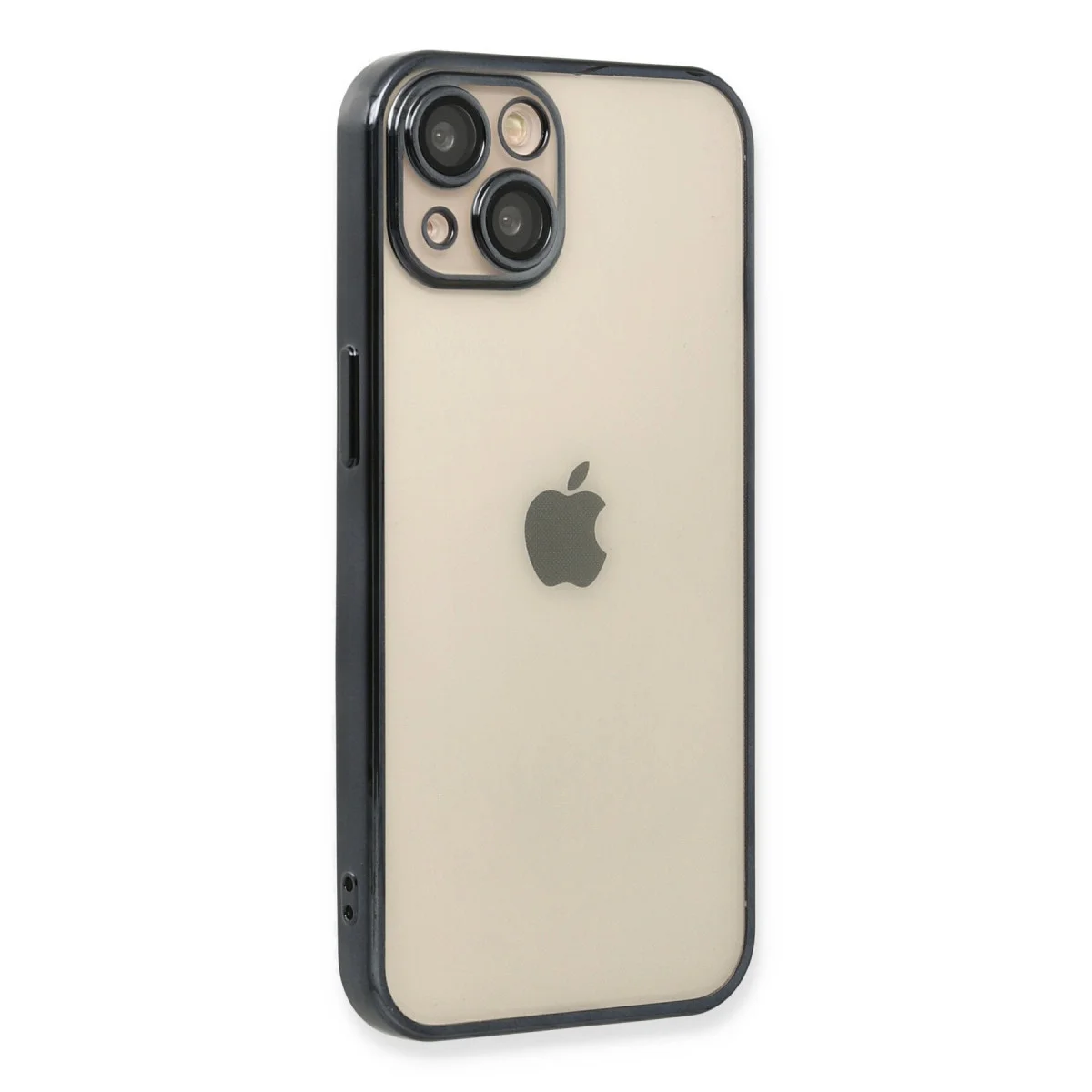 iPhone 14 Plus Kılıf Razer Lensli Silikon - Siyah