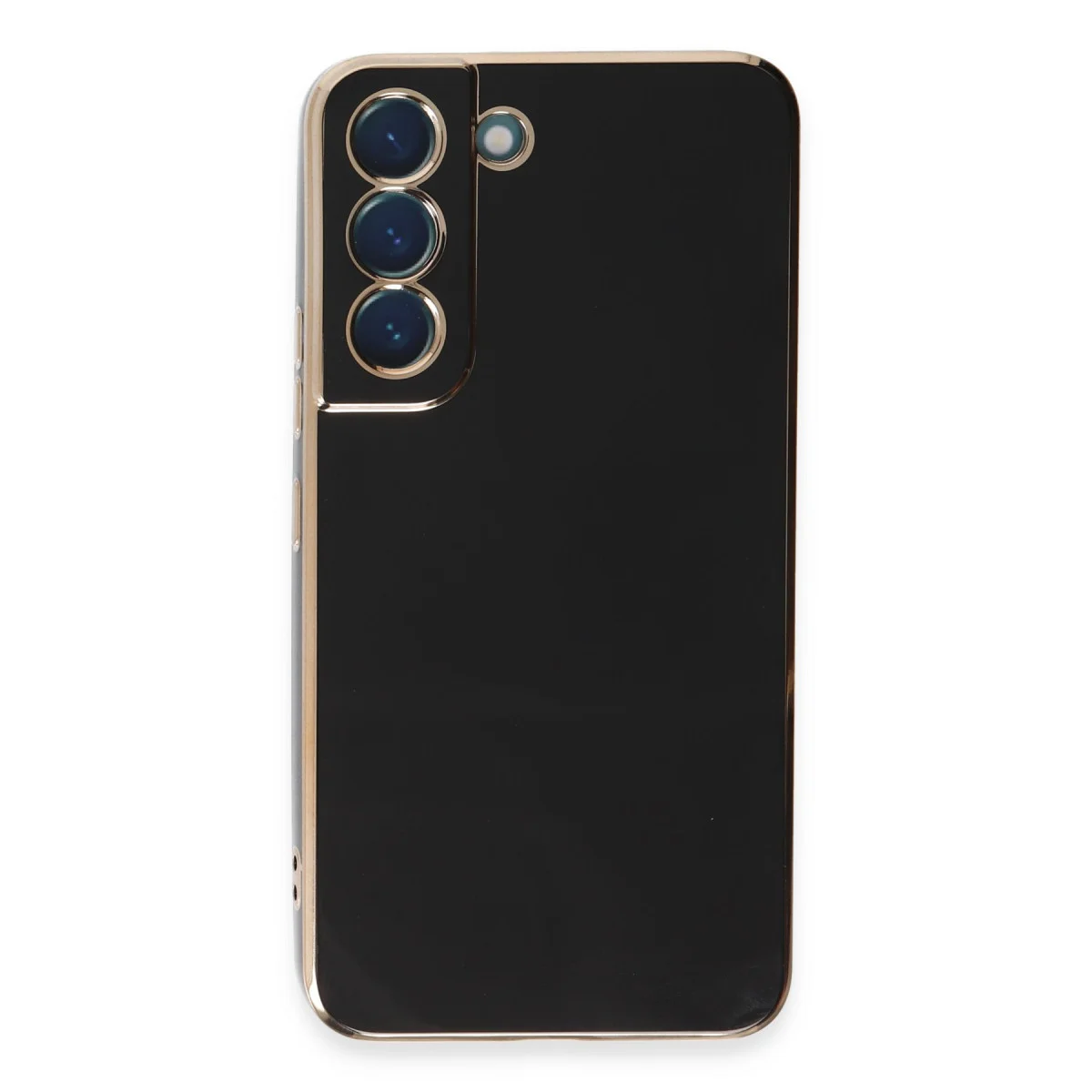 Galaxy S21 Kılıf Volet Silikon - Siyah