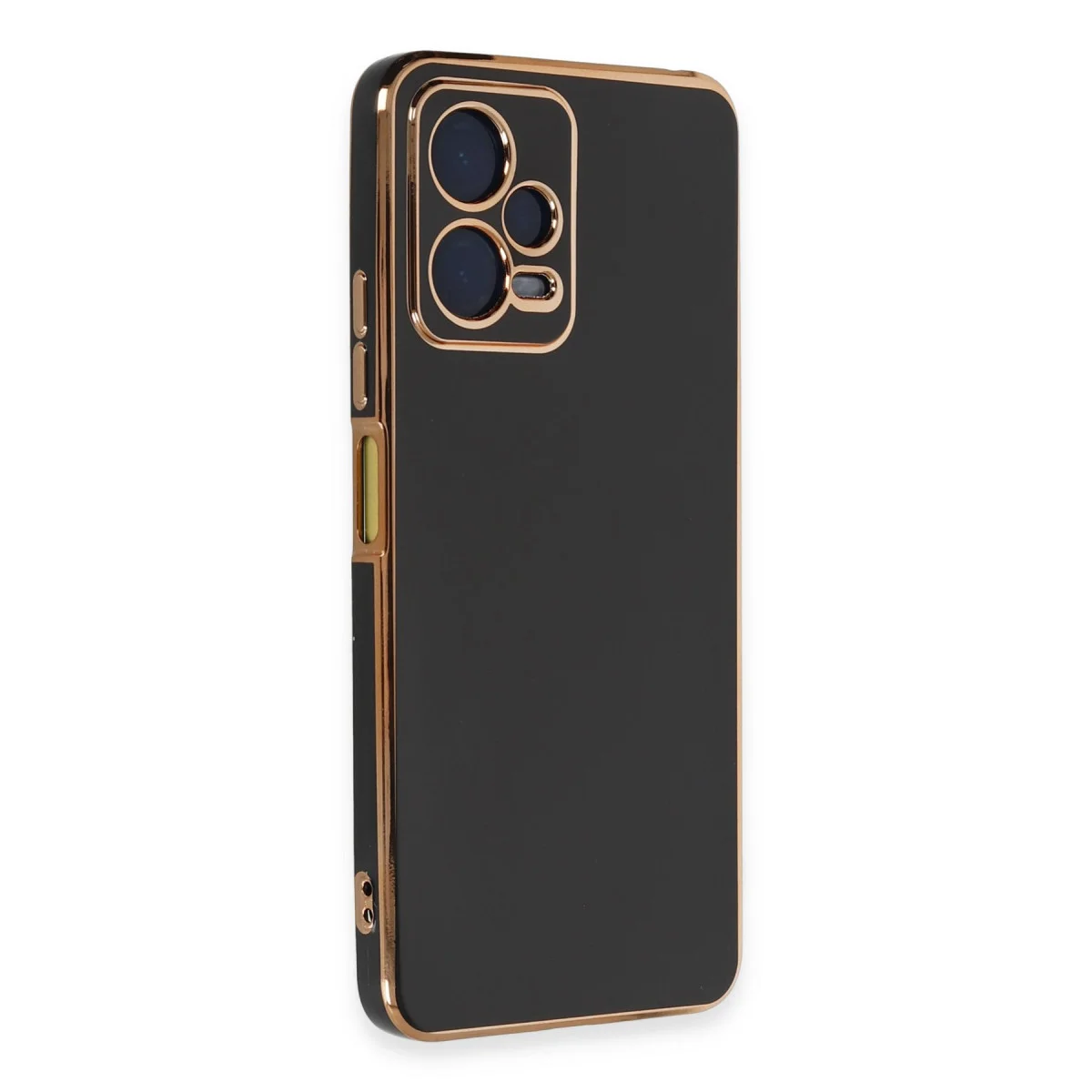 Redmi Note 12 Pro 5G Kılıf Volet Silikon - Siyah