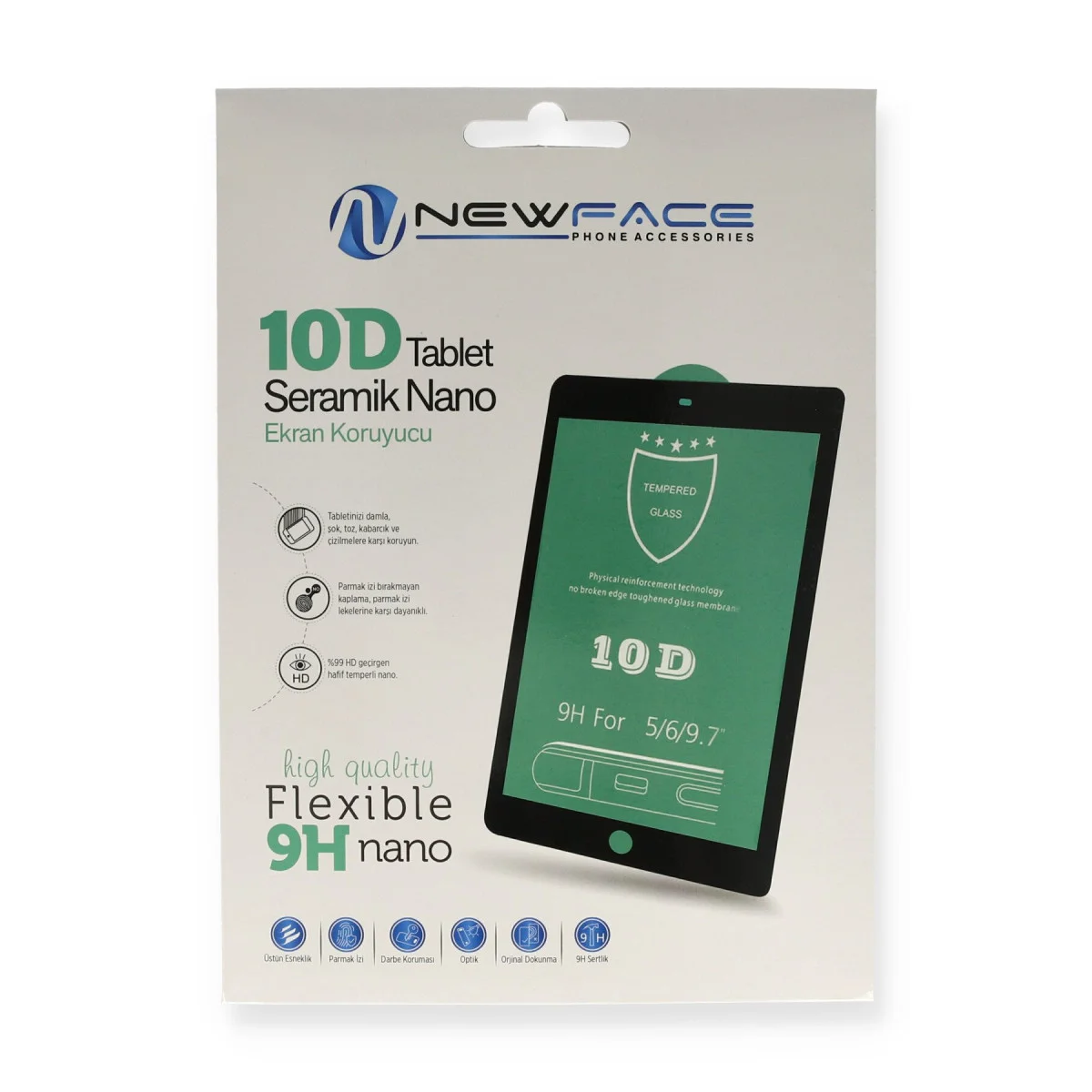 iPad 4 9.7 Tablet 10D Seramik Nano