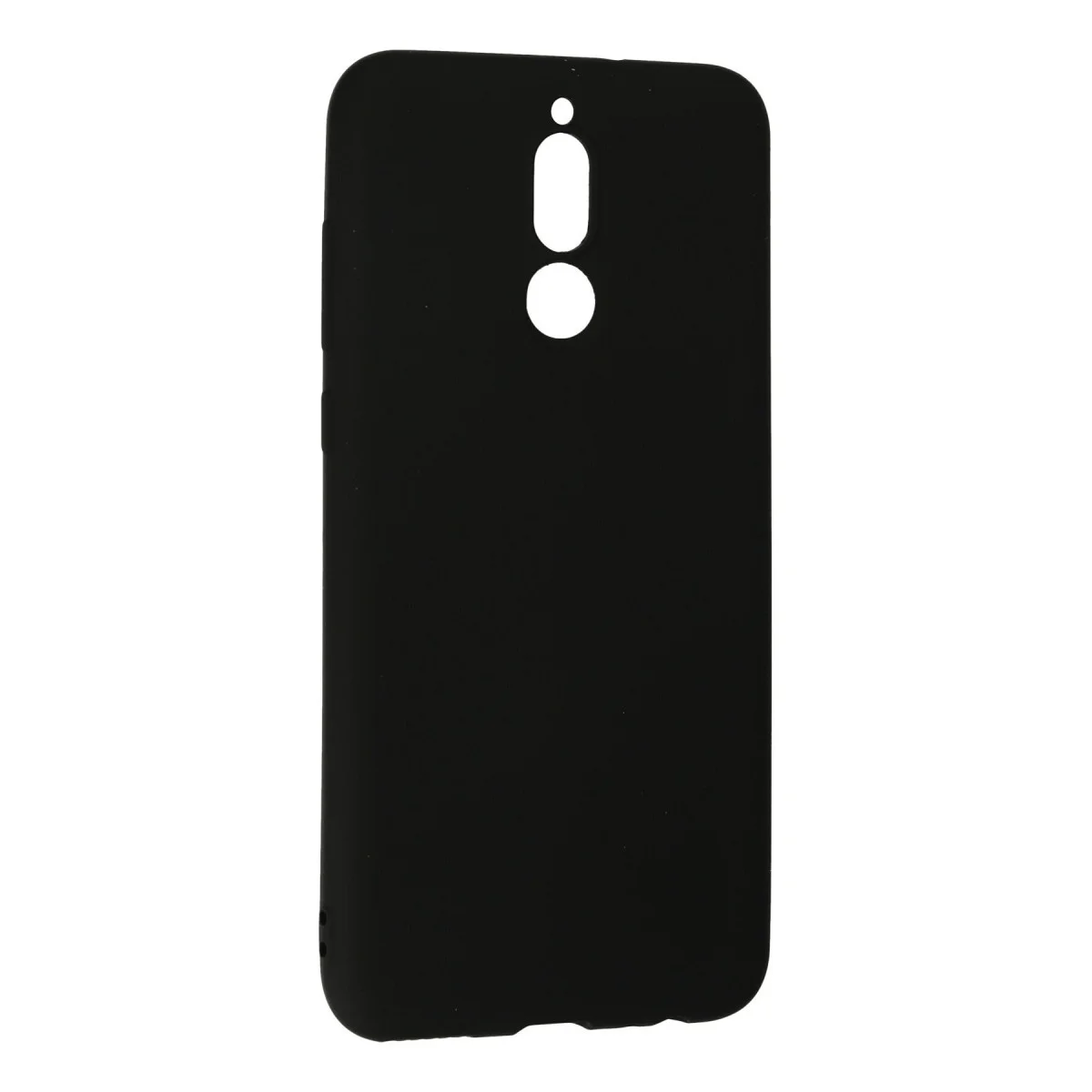Mate 10 Lite Kılıf Nano içi Kadife Silikon - Siyah