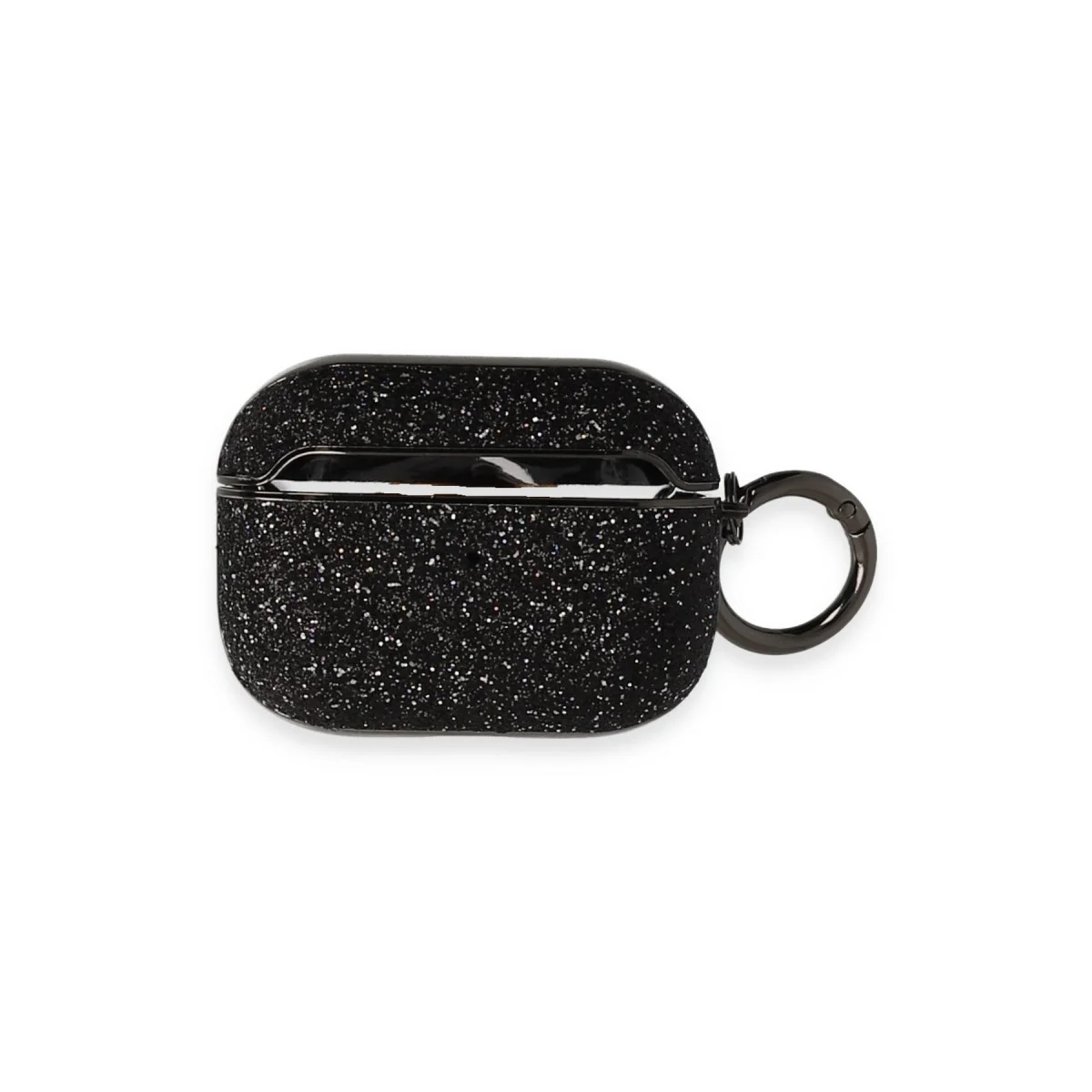 Airpods 3 (3.nesil) Spell Simli Kılıf - Siyah