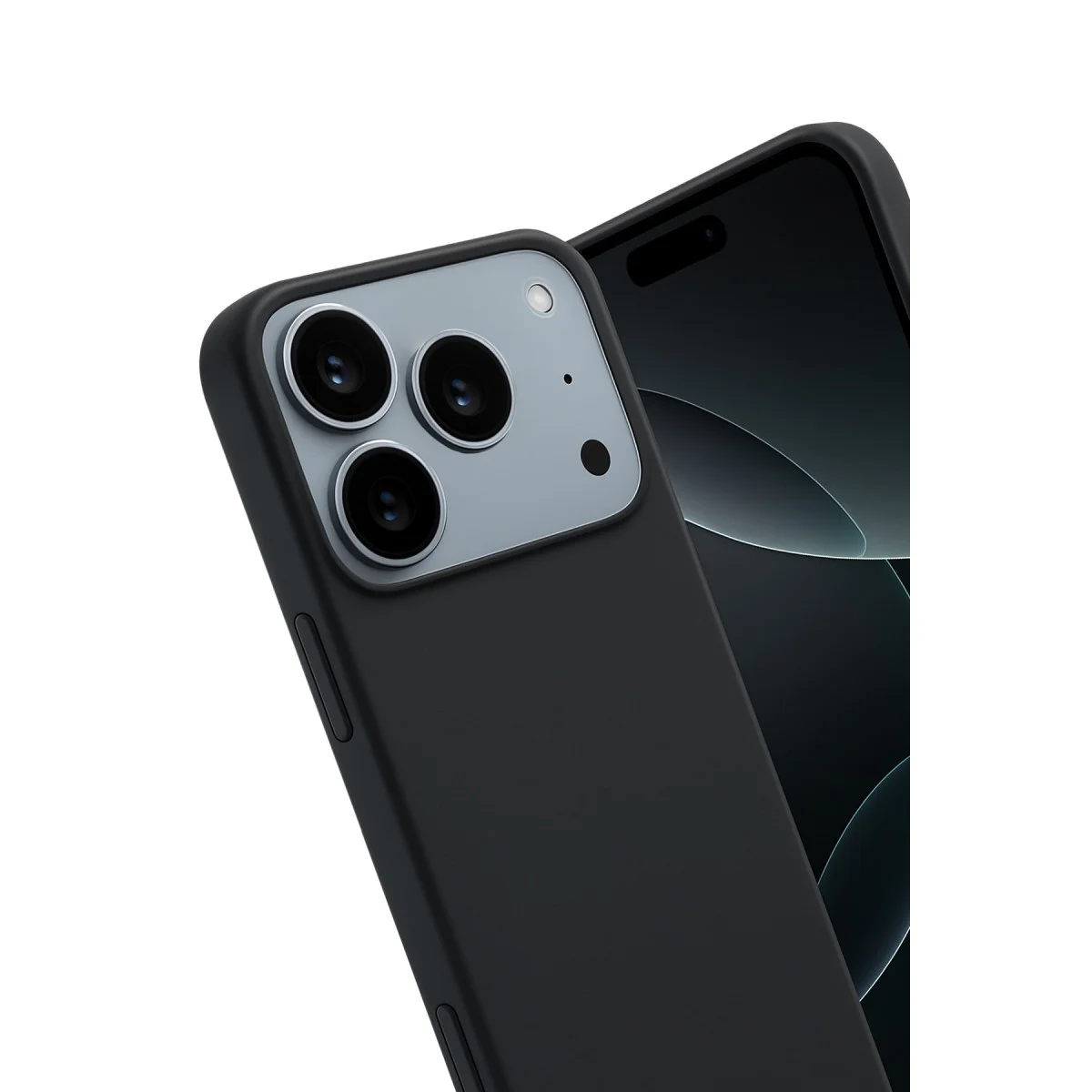 iPhone 17 Pro First Silikon - Siyah