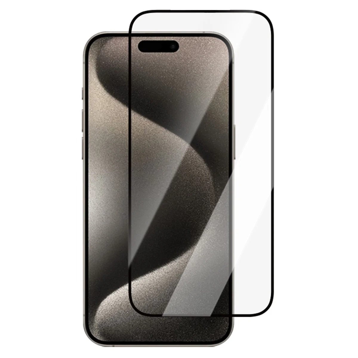 iPhone 16 Pro Max Bilvis 3X AR HD Cam Ekran Koruyucu - Siyah