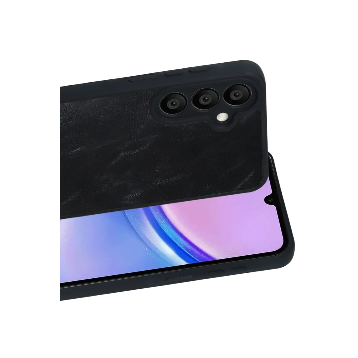 Galaxy A57 5G Aras Deri Kapak - Siyah