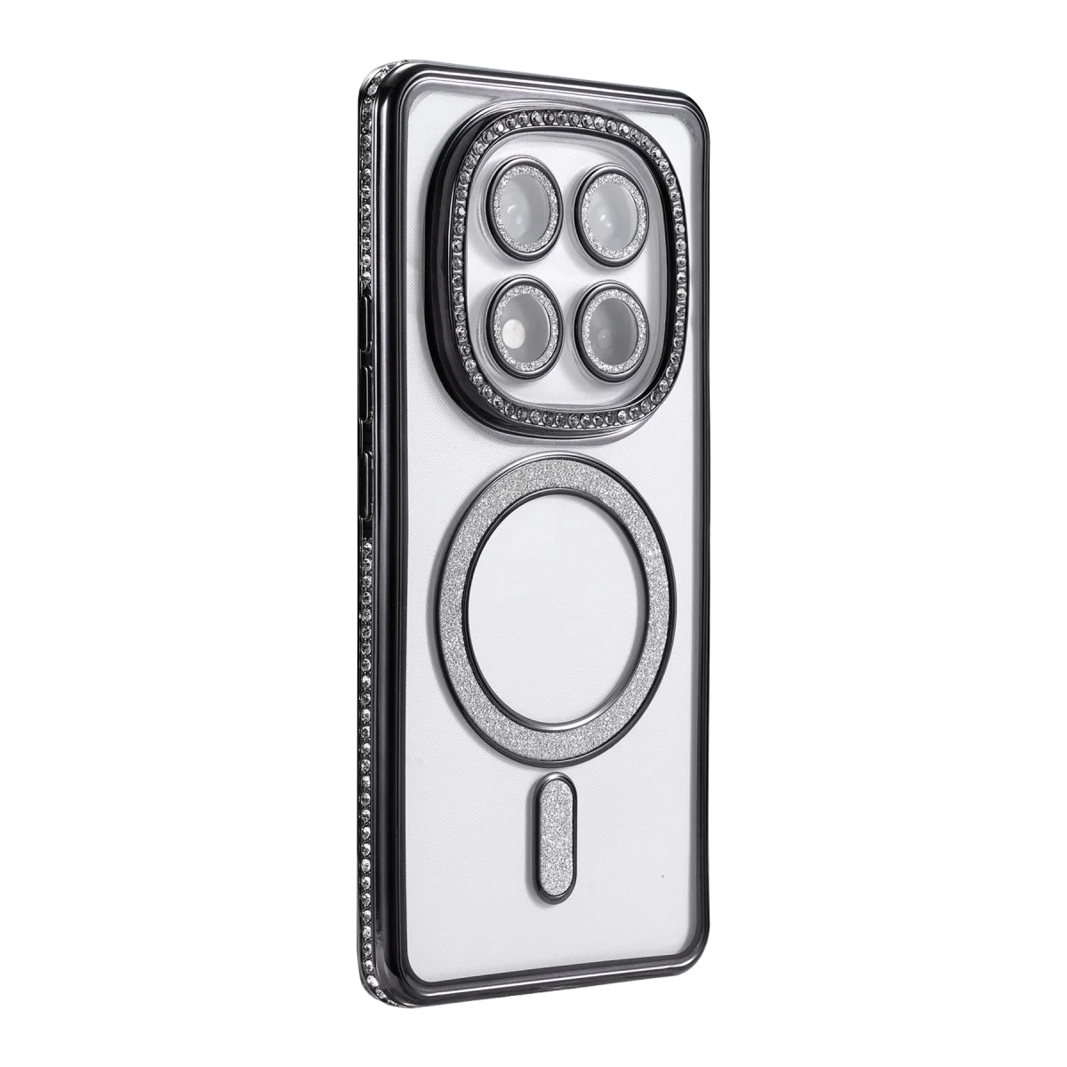 Redmi Note 15 Pro 4G Joke Simli Magneticsafe Kılıf - Siyah