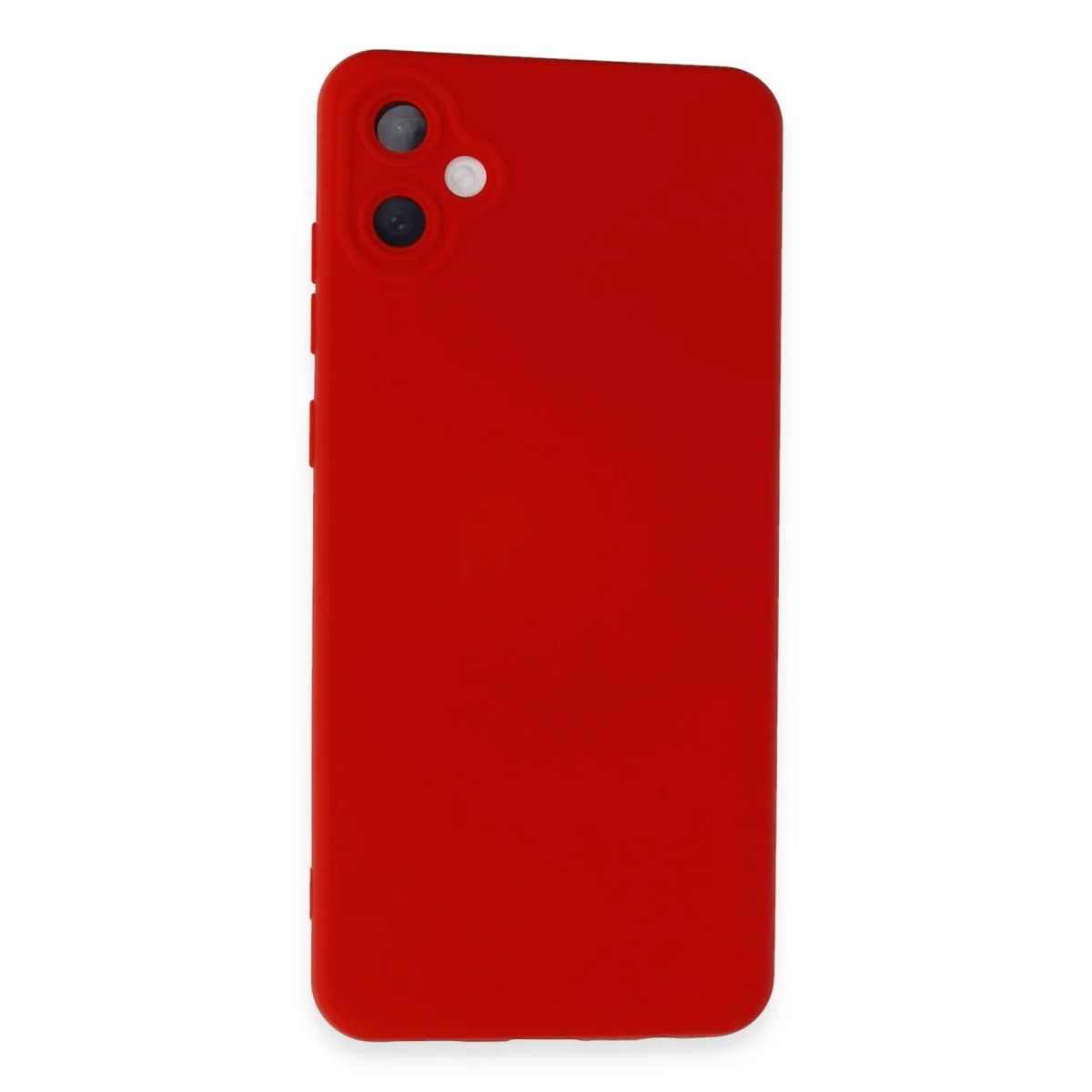 Galaxy A05 Kılıf Nano içi Kadife Silikon - Kırmızı
