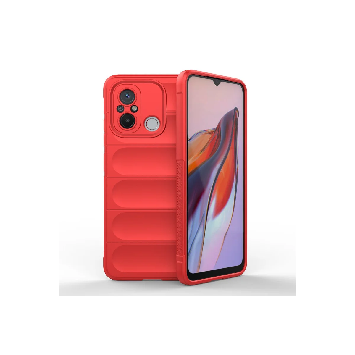 Redmi 12C Kılıf Optimum Silikon - Kırmızı