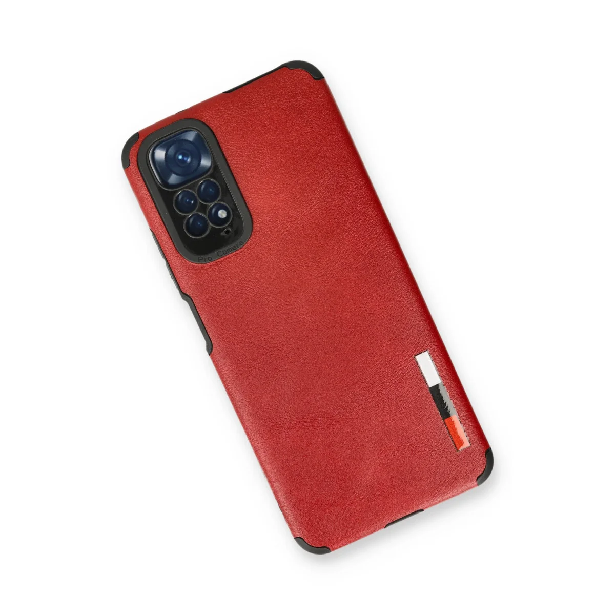 Redmi Note 11 Kılıf Loop Deri Silikon - Kırmızı