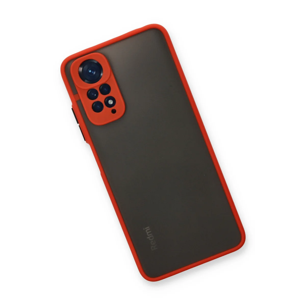 Redmi Note 11 Kılıf Montreal Silikon Kapak - Kırmızı